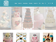 Tablet Screenshot of jackiescakekitchen.com